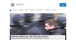 Desktop Screenshot of pd-h.polizei-nds.de